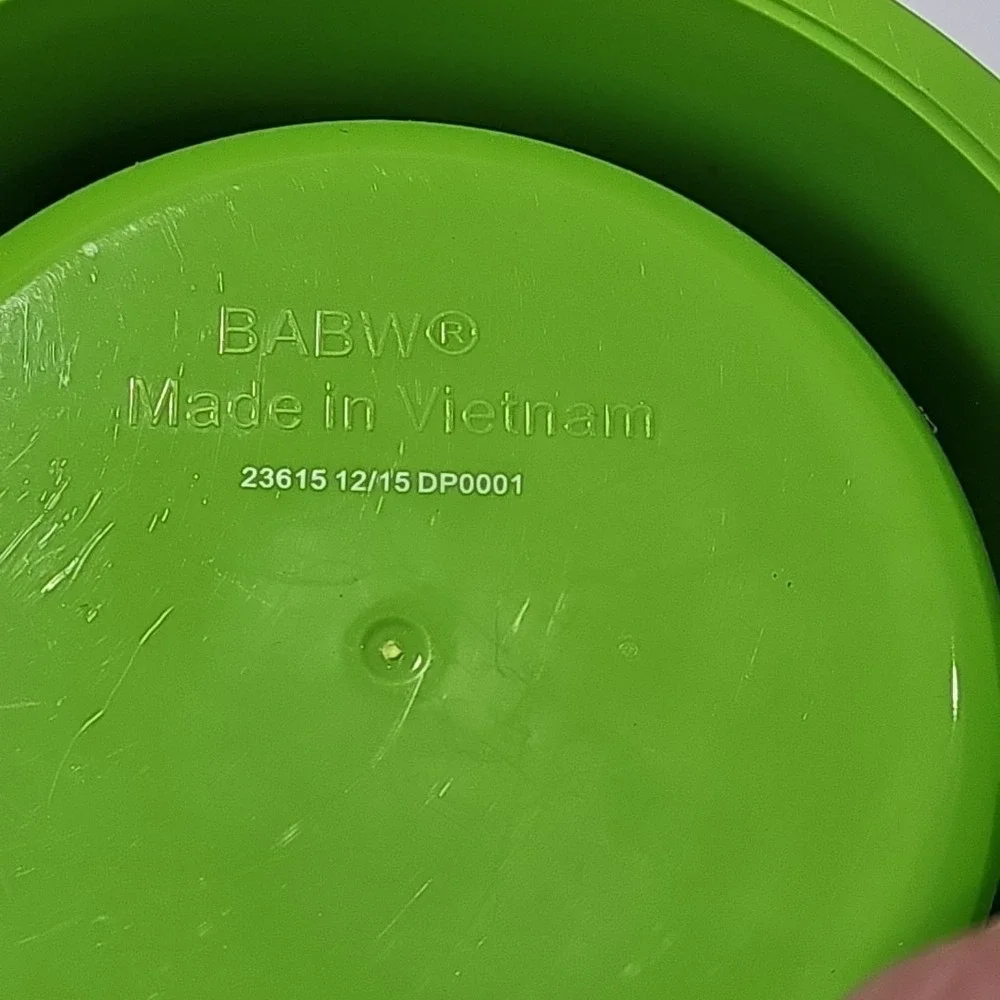 Build A Bear B-A-B Green Dog Bowl With Food
